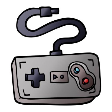 çizgi film doodle oyun kumandası