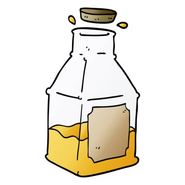 çizgi film doodle içki sürahi