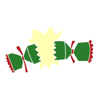 çizgi film doodle patlayan kraker