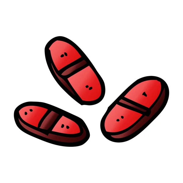 Cartoon Doodle Tabletten Medizin Thema — Stockvektor
