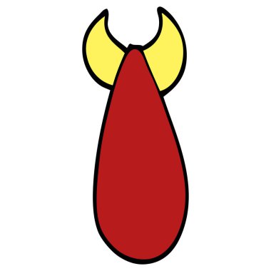 çizgi film doodle atom bombası