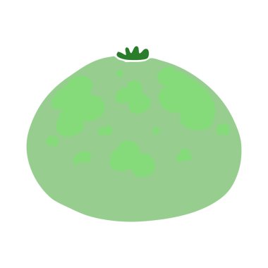 düz renk tarzı çizgi film squash