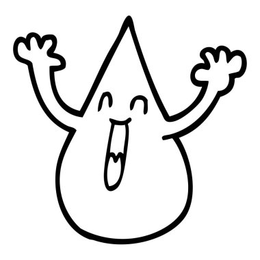 çizgi çizme çizgi film kan damlacık