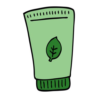 Nemlendirici karikatür doodle