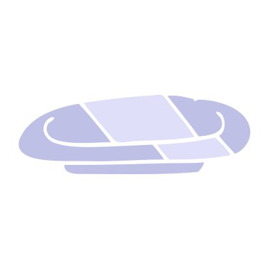 plaka, vektör, illüstrasyon karikatür doodle