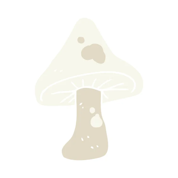 蘑菇平彩例证 — 图库矢量图片