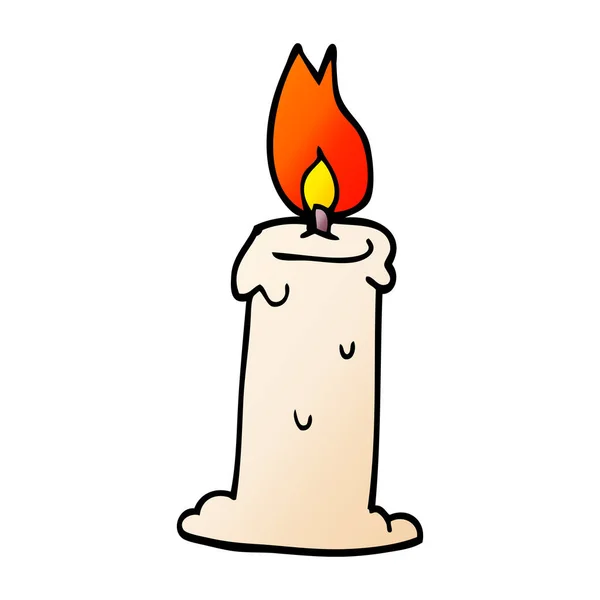 纸箱蜡烛向量例证 — 图库矢量图片