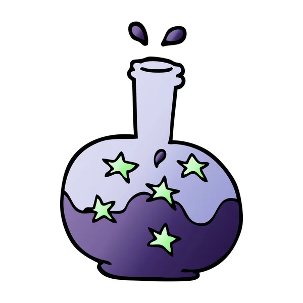 Cartoon Doodle Magic Potion — Stock Vector