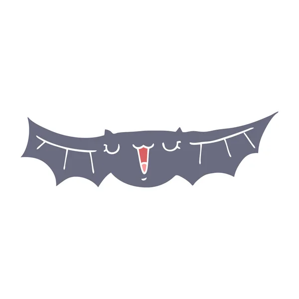 平彩风格动画片蝙蝠 — 图库矢量图片