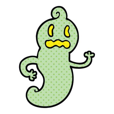 çizgi roman tarzı çizgi film ürkütücü hayalet