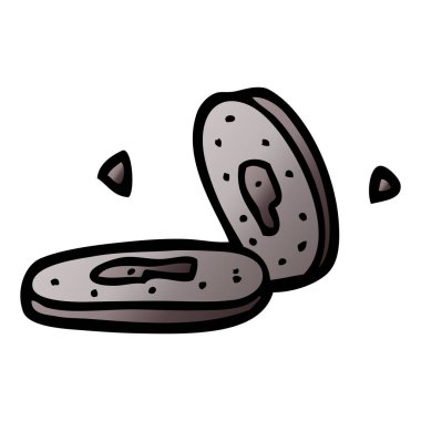 çizgi film doodle para sikke