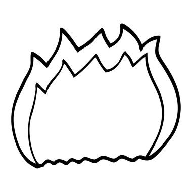 çizim karikatür yangın