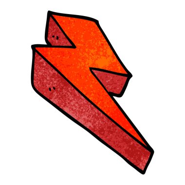 çizgi film doodle yangın cıvata