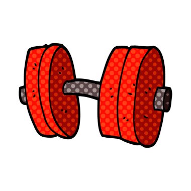 çizgi film doodle ağırlıkları illüstrasyon