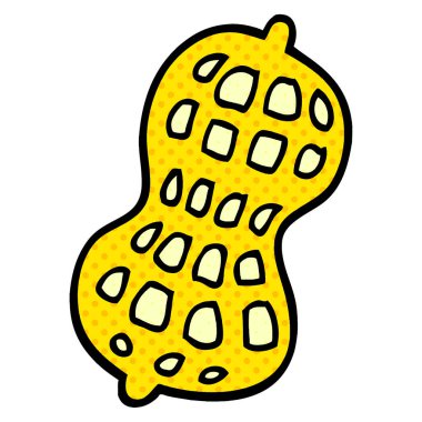 fıstık, vektör, illüstrasyon karikatür doodle