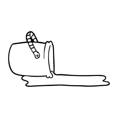 çizim karikatür kova