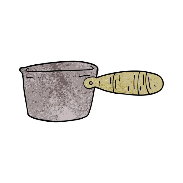 Cartoon Doodle Matlagning Pan — Stock vektor