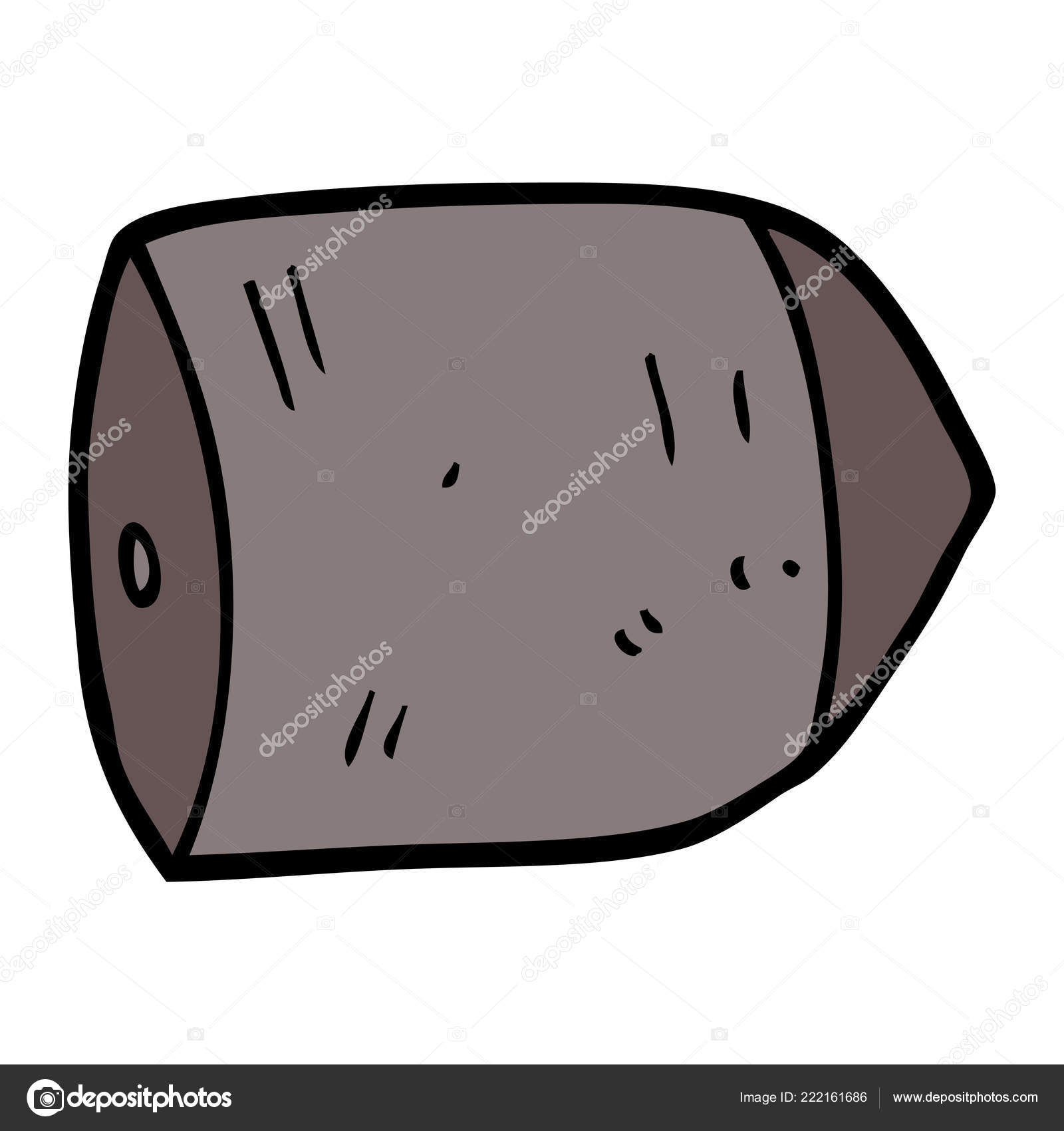 Cartoon Doodle Big Bullet Stock Vector Image by ©lineartestpilot #222161686