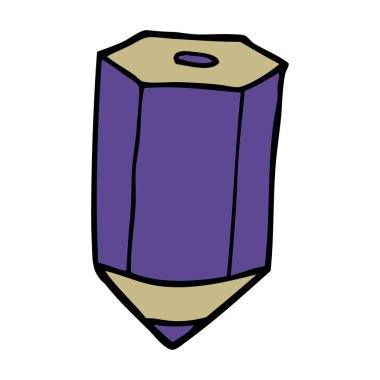 çizgi film doodle renkli kalem