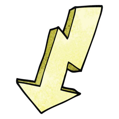 çizgi film doodle şimşek