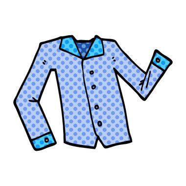 çizgi film doodle iş elbisesi