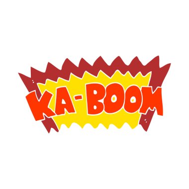 düz renk illüstrasyon çizgi roman açılımı