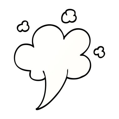 çizgi film doodle hava bora