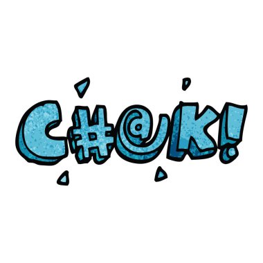 çizgi film doodle küfür