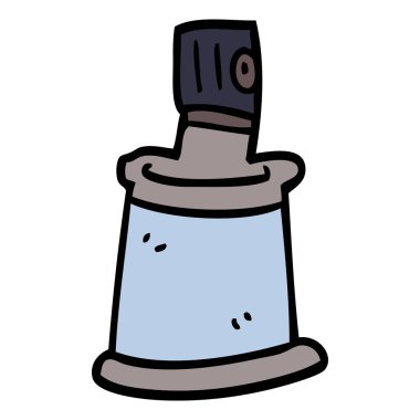 çizgi film doodle aerosol sprey olabilir