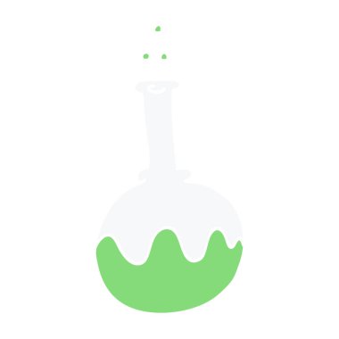 çizgi film doodle bilimsel deney