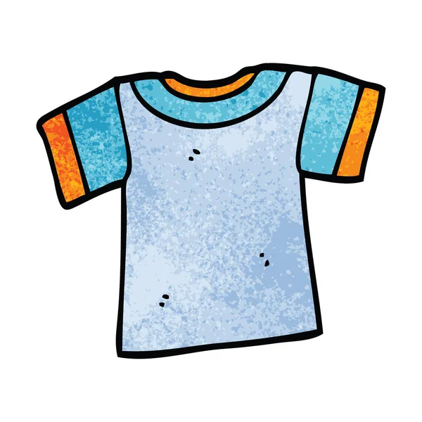 Cartoon Doodle Tee Shirt — Stock Vector