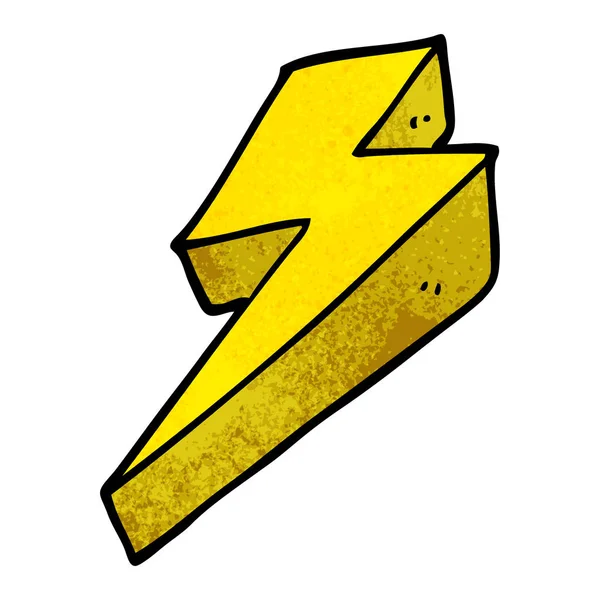 Cartoon Doodle Thunder Bultar — Stock vektor