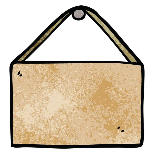 Doodle boş işareti karikatür