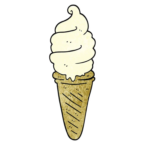 Cartoon Doodle Ice Cream — Stock Vector