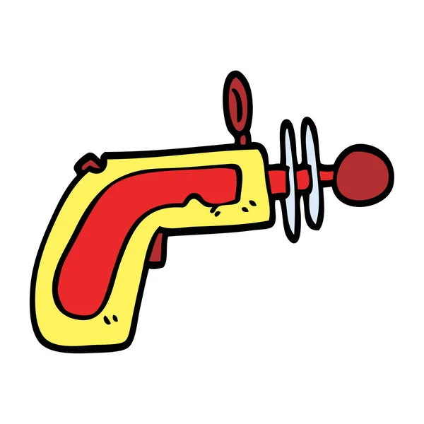 Cartoon Doodle Ray Gun — Stockvector