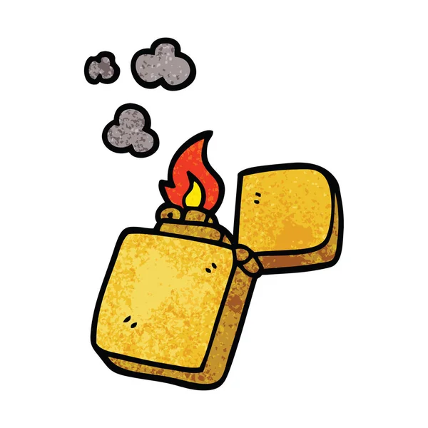 Dessin Animé Doodle Briquet — Image vectorielle