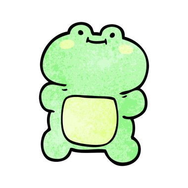 karikatür hayvan, renkli vektör çizim doodle