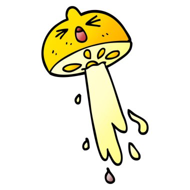 çizgi film doodle oyuncak limon