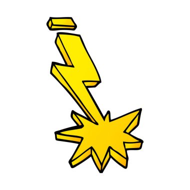 çizgi film thunder cıvata doodle