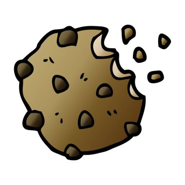 çizgi film doodle Çikolata bisküvi