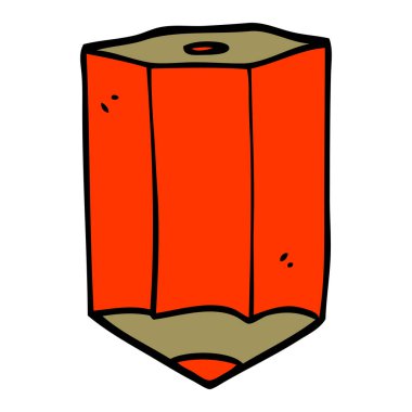 çizgi film doodle renkli kalem