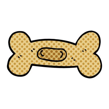 çizgi film doodle evde beslenen hayvan kemik