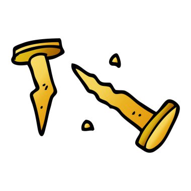 karikatür karalama Aracı, renkli vektör çizim