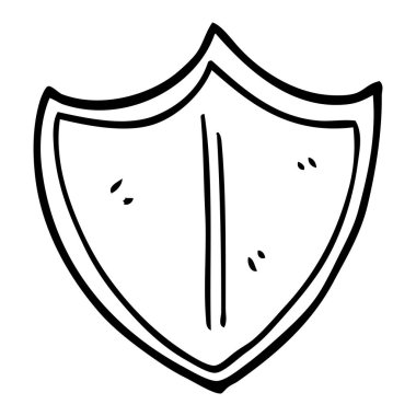 çizim karikatür kalkan