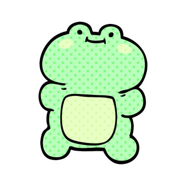 karikatür hayvan, renkli vektör çizim doodle