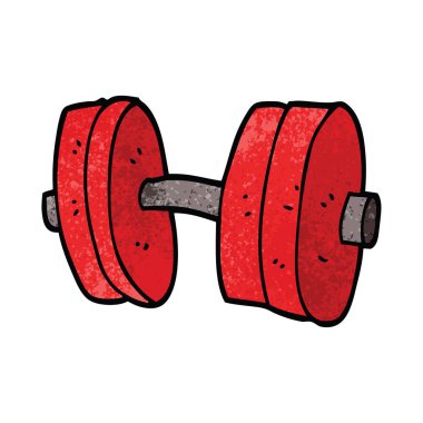 çizgi film doodle ağırlıkları illüstrasyon