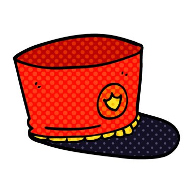 karikatür resmi şapka doodle