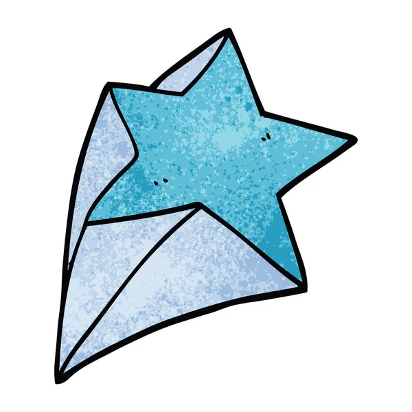 Rajzfilm Doodle Csillagok Illusztráció — Stock Vector