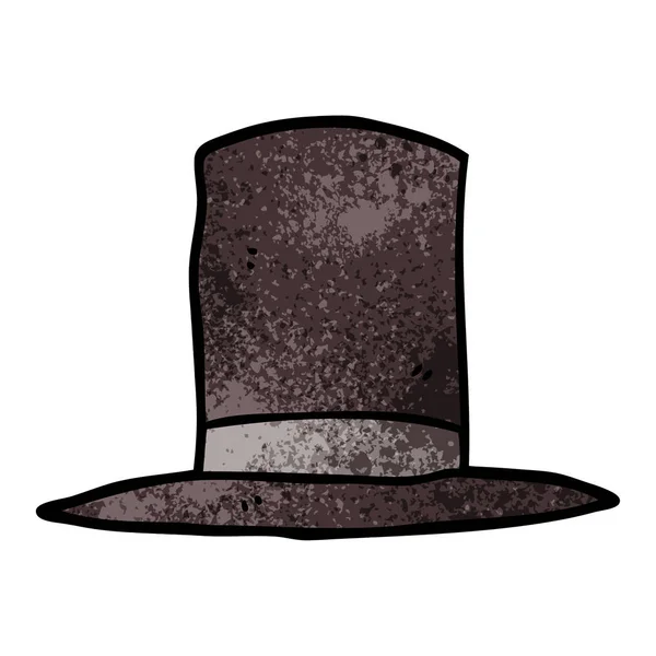 Karikatür Silindir Şapka — Stok Vektör