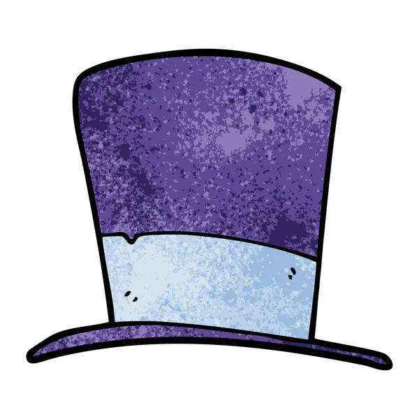 Chapeau Top Doodle Dessin Animé — Image vectorielle